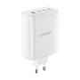 Dudao A140 caricabatterie GaN USB-C 140W 3xUSB-C 1xUSB-A nero