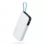 CUKTECH CUKP200NGLLG powerbank 55W 20000mAh con cavo USB-C integrato - bianco