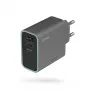 CUKTECH CUKAD653EUGR caricabatterie da parete GaN 65W 3 porte USB-C e USB-A - grigio