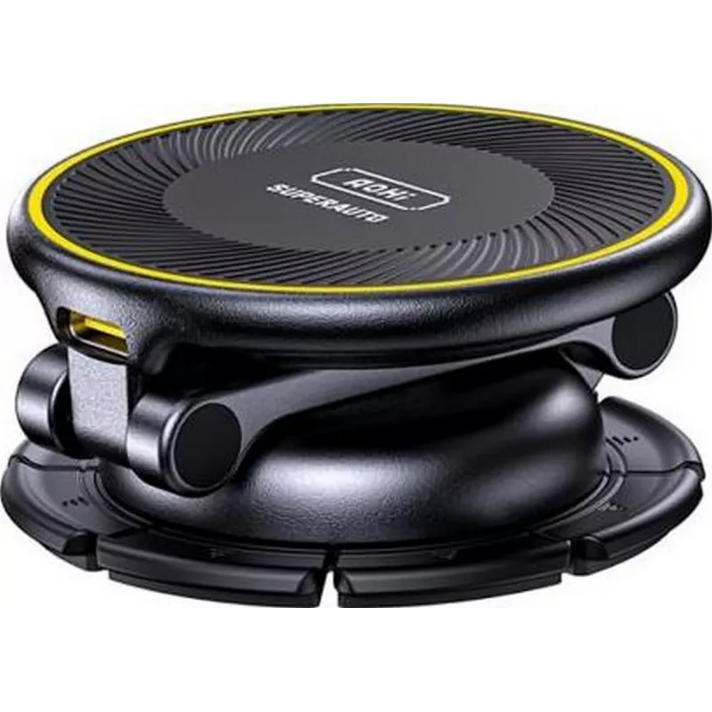 AOHi Superauto caricabatterie wireless magnetico pieghevole 15W 3 in 1