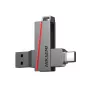 HIKSEMI chiavetta USB 64 GB E307C U3 dual USB 3.2 e USB Type-C grigio