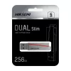 HIKSEMI chiavetta USB 256 GB E307C U3 dual USB 3.2 e USB Type-C grigio