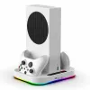 IPEGA supporto RGB di ricarica e raffreddamento per Xbox Series S + 2 pz.
