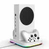 IPEGA supporto RGB di ricarica e raffreddamento per Xbox Series S + 2 pz.