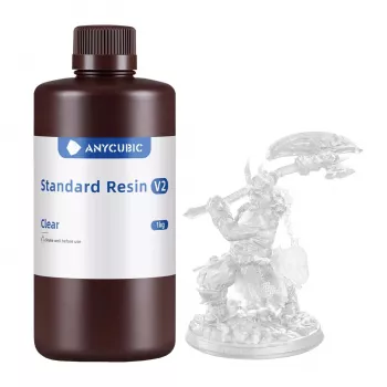 Anycubic Standard V2 1kg Resina Trasparente