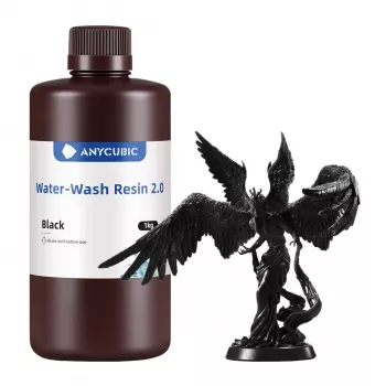 Anycubic Water-Wash 2.0 resina, nera, 1kg