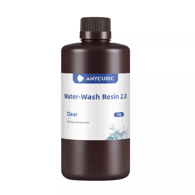 ANYCUBIC Water-Wash 2.0 1kg Resina Trasparente