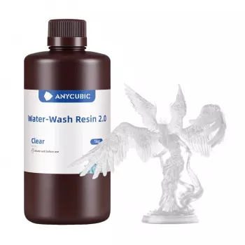 ANYCUBIC Water-Wash 2.0 1kg Resina Trasparente