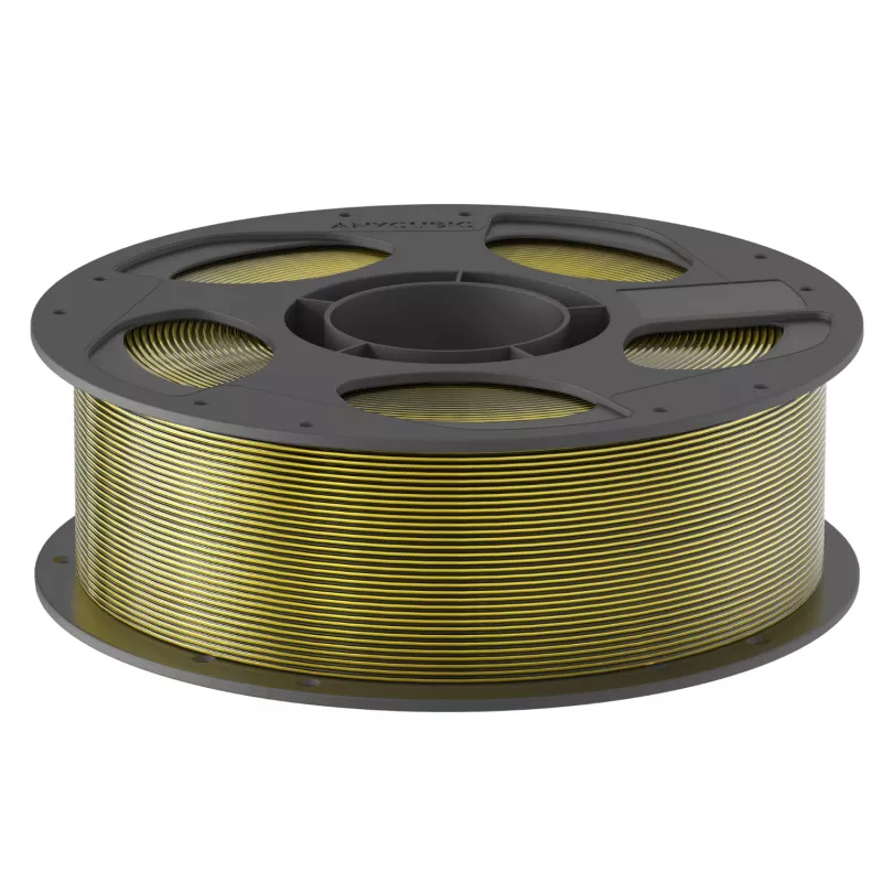 Anycubic PLA Silk Dual PLA Filament 1,75mm Nero e Oro AHSC07-103