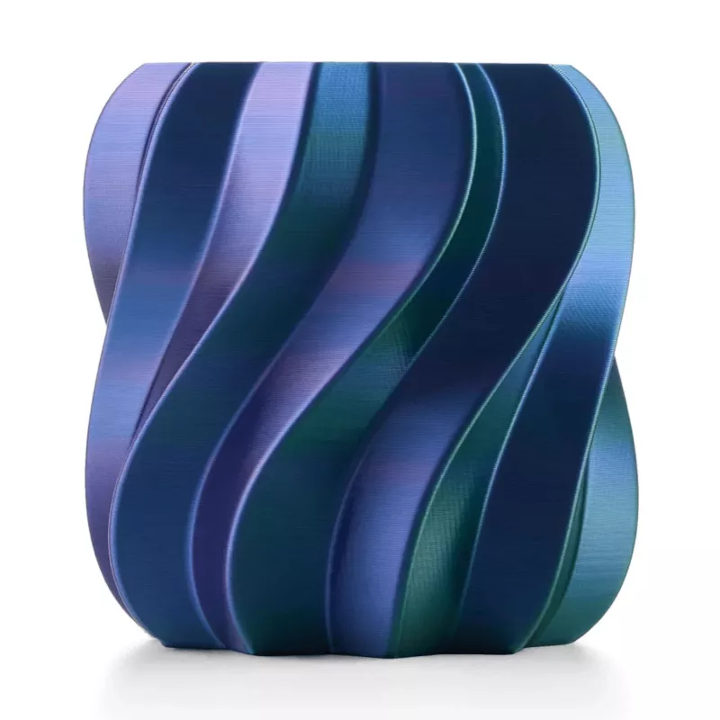 Anycubic PLA Silk Tri-Color Filament 1,75 mm Blu, Verde, Viola AHSC14-103