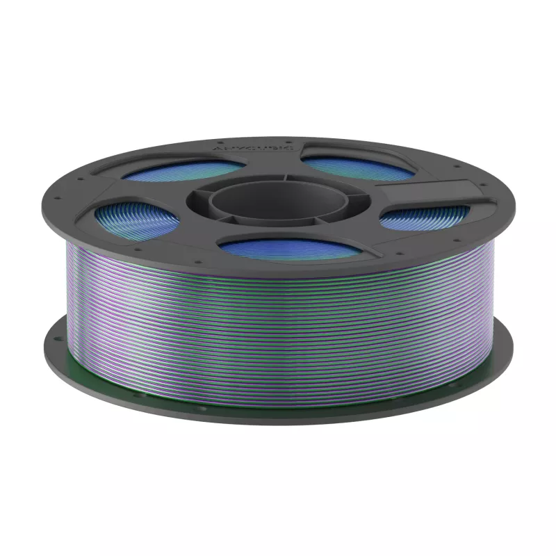 Anycubic PLA Silk Tri-Color Filament 1,75 mm Blu, Verde, Viola AHSC14-103