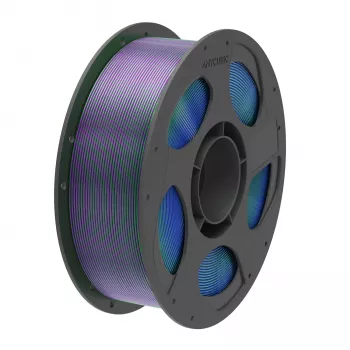 Anycubic PLA Silk Tri-Color Filament 1,75 mm Blu, Verde, Viola AHSC14-103