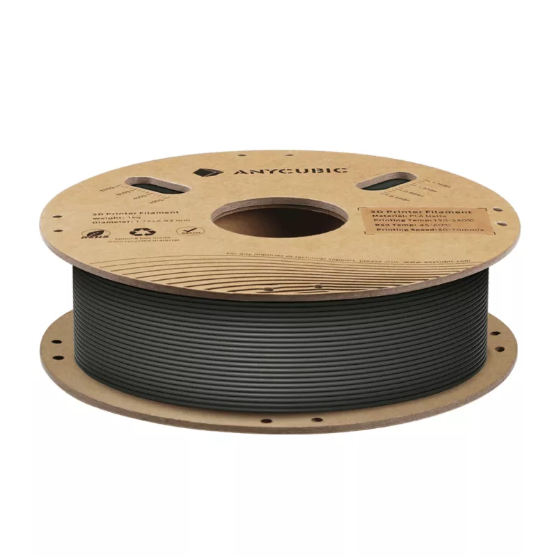 Anycubic Matte PLA Filament 1,75mm Nero 1kg AHYGBK-101
