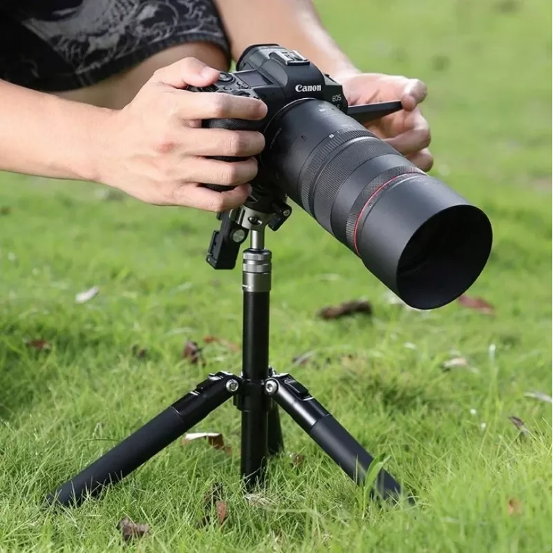 Ulanzi MT-63 treppiede professionale + monopiede 145 cm vlog con supporto per telefono e gobbo