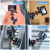 Ulanzi C029 supporto a ventosa magnetica con testa a sfera 3D per GoPro, DJI, Insta360, SJCAM, Xiaomi