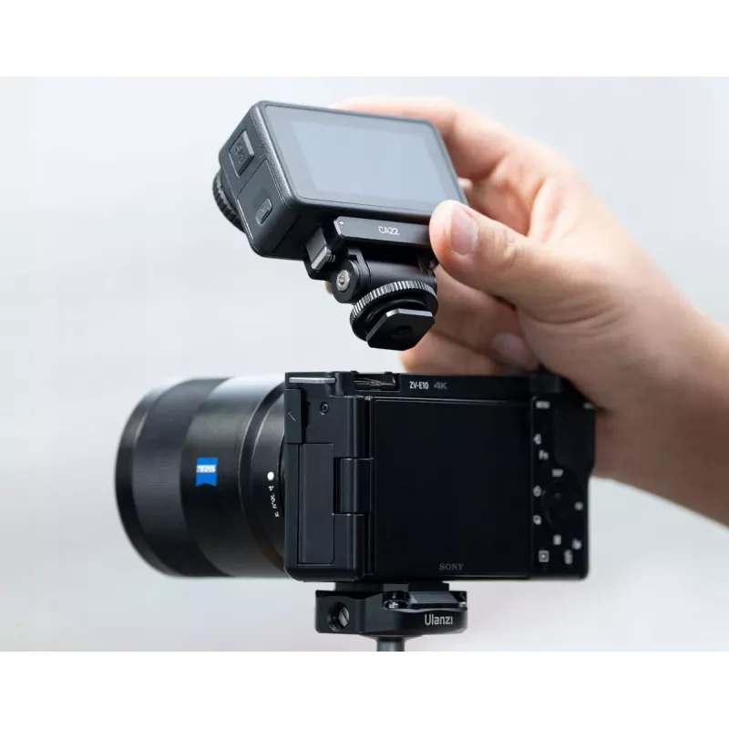 Ulanzi CA22 Adapter Mount Head vite da 1/4 di pollice per DJI Action 3 / 4