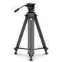 ULANZI MT-81 treppiede con testa fluida per riprese video, carico 8 kg, altezza 155 cm