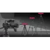 ULANZI MT-81 treppiede con testa fluida per riprese video, carico 8 kg, altezza 155 cm