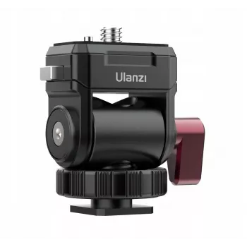 ULANZI Quick CO01 supporto per monitor 3D 360° con vite da 1/4 di pollice, nero