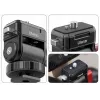ULANZI Quick CO01 supporto per monitor 3D 360° con vite da 1/4 di pollice, nero