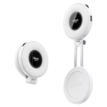 Ulanzi LM19 MagSafe LED Video Light Bi-Color 2500K-8500K bianco