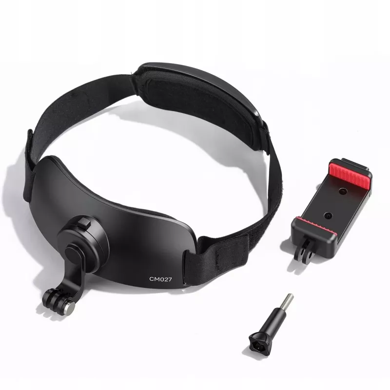Ulanzi CM027 supporto per fascia per la testa per GoPro, DJI, SJCAM, Xiaomi, Insta360, smartphone