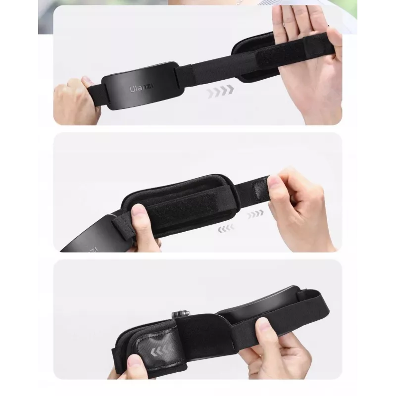 Ulanzi CM027 supporto per fascia per la testa per GoPro, DJI, SJCAM, Xiaomi, Insta360, smartphone