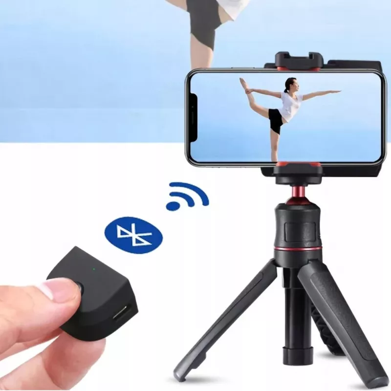 ULANZI CG02 impugnatura per smartphone con telecomando Bluetooth e luce LED
