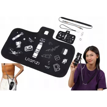 ULANZI CO71 custodia rigida per DJI Osmo Pocket 3 con cinghia per il collo