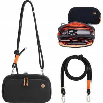 ULANZI YY08 Sling Bag per fotocamera, console da gioco, nero