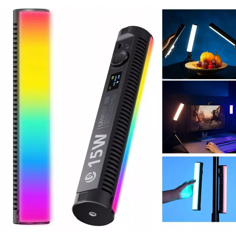 Ulanzi B15RGB 15W LED Tube Light con modalità RGB e CCT