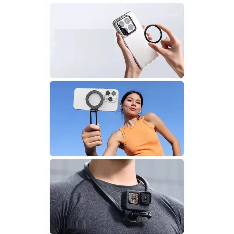ULANZI MG14 supporto magnetico per collo POV per telefono GoPro DJI Insta360