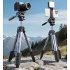 ULANZI TT39 treppiede in alluminio 155 cm con supporto per smartphone per DSLR, fotocamere mirrorless, smartphone