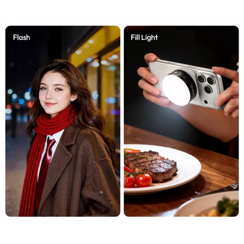Ulanzi MFL01 flash LED magnetico per smartphone 10W Bluetooth MagSafe