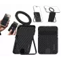 ULANZI ML25 portafoglio con supporto MagSafe 2-in-1 portacarte e supporto per telefono per iPhone - nero