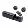ULANZI A21 microfono lavalier wireless duale per iPhone Lightning, portata 100 m, custodia di ricarica