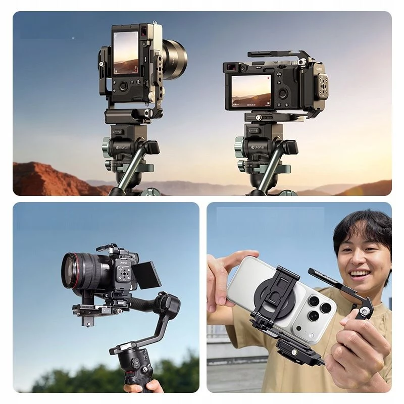 Ulanzi XJ01 Uka Video Rig / Cage per telefono - nero