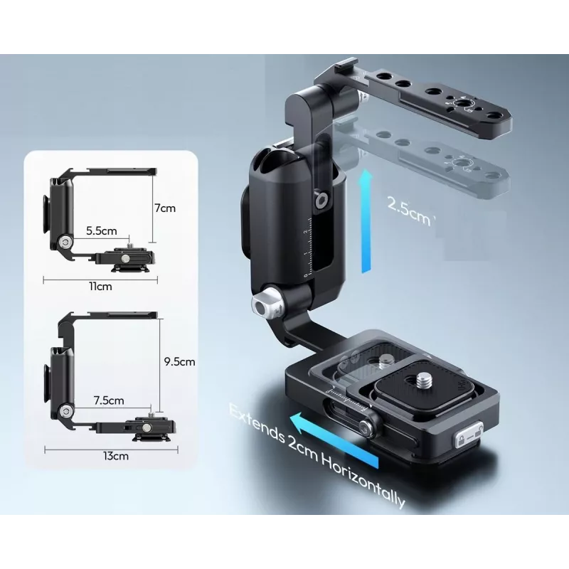 Ulanzi XJ01 Uka Video Rig / Cage per telefono - nero