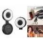 ULANZI LM23 Luce LED video con specchio e supporto MagSafe, 6W Bi-Color 2500K-9000K, batteria 2000mAh, USB-C, nero