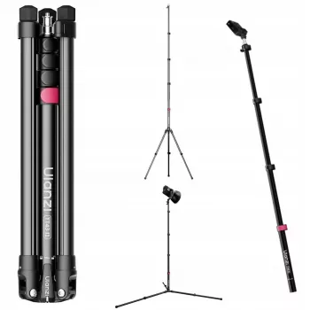 Ulanzi TT43II Mini treppiede / stativo per luci - 43 cm, portata 2 kg, nero