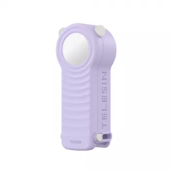 TELESIN Custodia rigida protettiva con cinturino per DJI Osmo Pocket 4 - Lilla