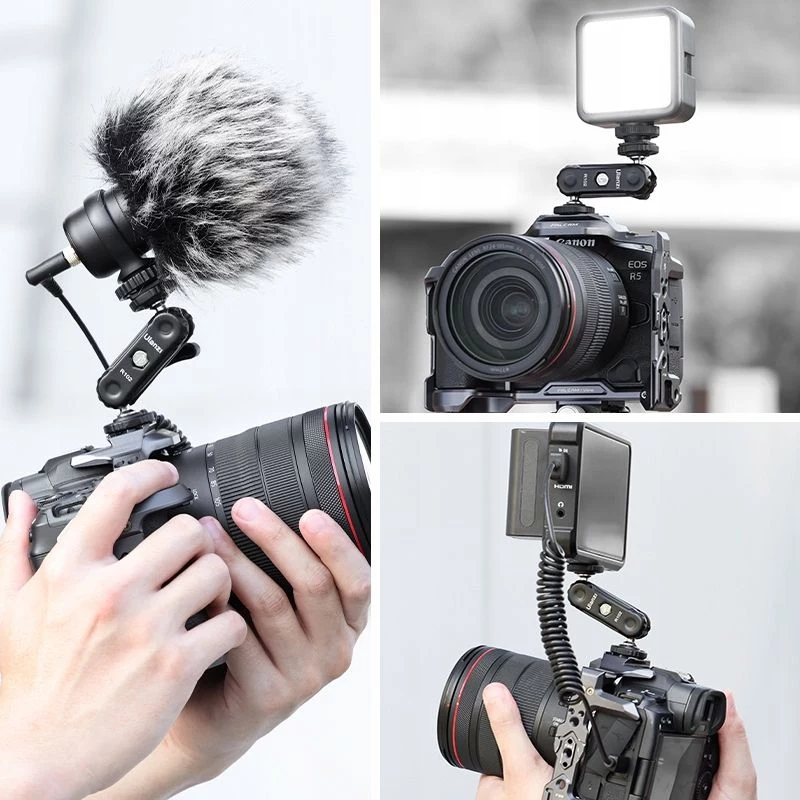 ULANZI R102 Magic Arm 9cm braccio snodato mini con doppia filettatura 1/4