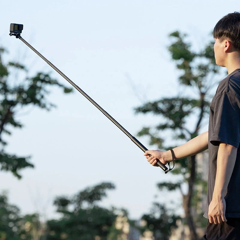 Ulanzi MT-57 asta selfie treppiede con telecomando Bluetooth, nero