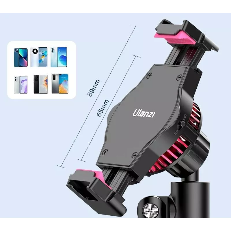 Ulanzi SK-06 raffreddatore magnetico per telefono con ventola - raffreddamento a semiconduttore, compatibile MagSafe, USB-C, nero