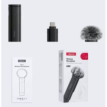 ULANZI WM-10-T sistema microfono wireless USB-C