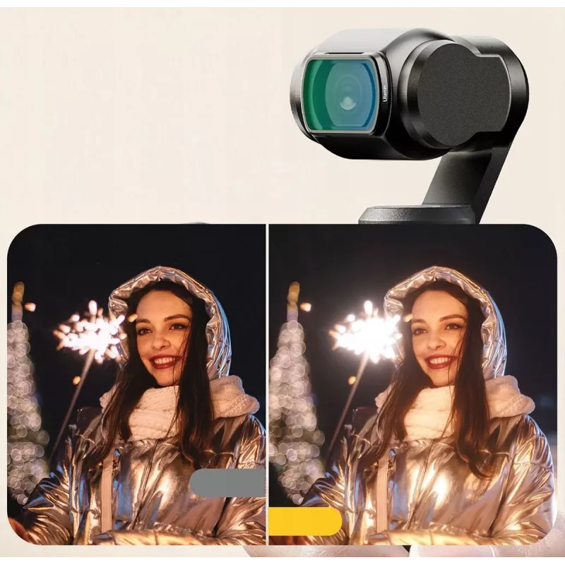 Ulanzi PK-01 filtro Black Mist 1/4 per DJI Osmo Pocket 3