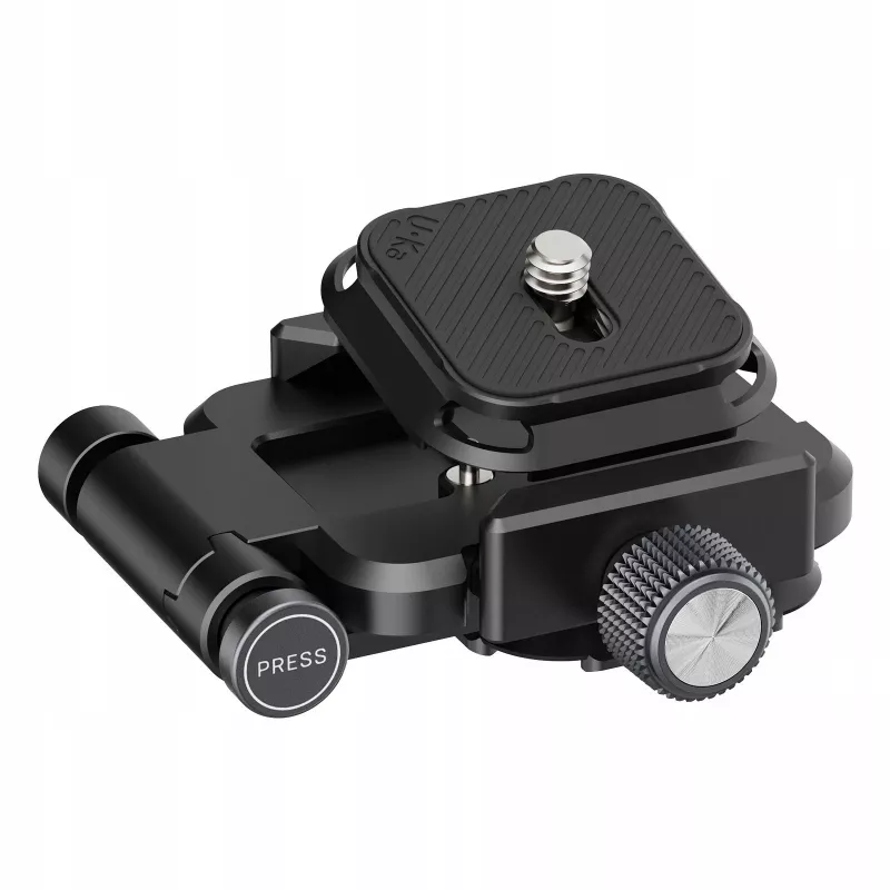 Ulanzi UKA08 piastra a sgancio rapido Arca-Swiss con vite 1/4 inch, nero