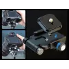 Ulanzi UKA08 piastra a sgancio rapido Arca-Swiss con vite 1/4 inch, nero