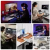 Ulanzi Stream Deck D200 Console - 15 tasti programmabili, 3 manopole, retroilluminazione RGB, USB-C, switch meccanici hot-swappable