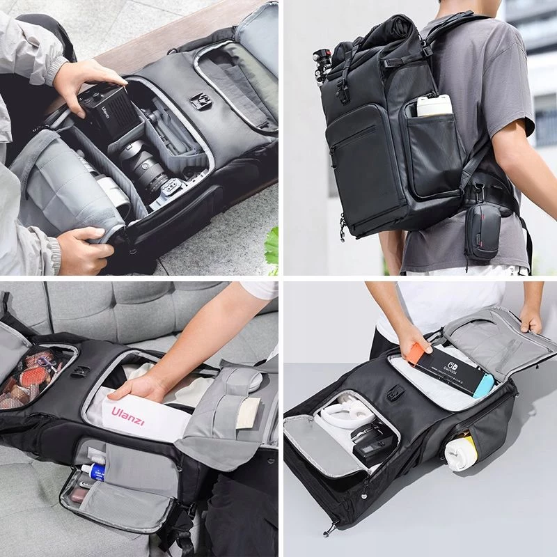 Ulanzi BT01 zaino fotografico roll-top da 32L